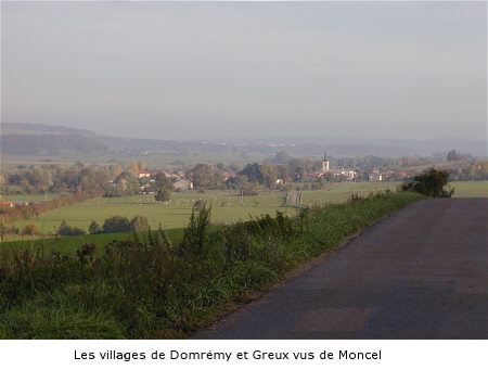 Les villages de Domrémy et Greux