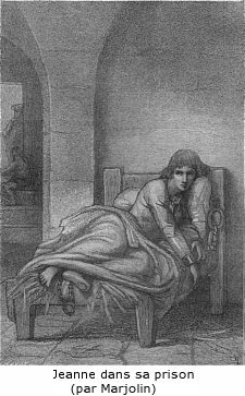 Jeanne en prison à Rouen