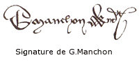 signature de Manchon